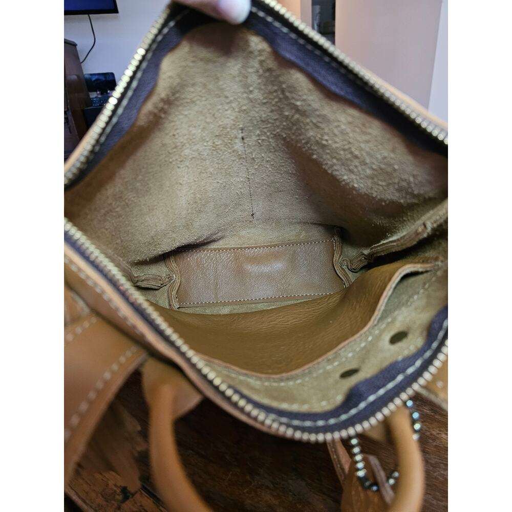 Crossbow Leather Telluride Backpack Handcrafted Normcore Gorpcore Outdoor Camel - Picture 10 of 11
